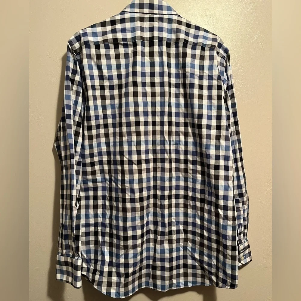 Banana Republic Men's Non Iron Tailored, Slim Fit Button Up Shirt